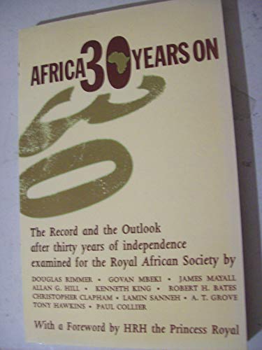 Beispielbild fr Africa: 30 Years on - the Record and the Outlook zum Verkauf von Phatpocket Limited