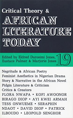 Beispielbild fr Critical Theory &amp; African Literature Today zum Verkauf von Blackwell's