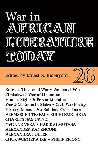 Stock image for ALT 26 War in African Literature Today for sale by Better World Books