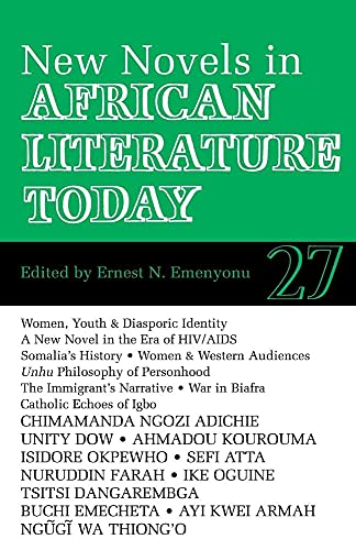 Imagen de archivo de New Novels in African Literature Today a la venta por Blackwell's