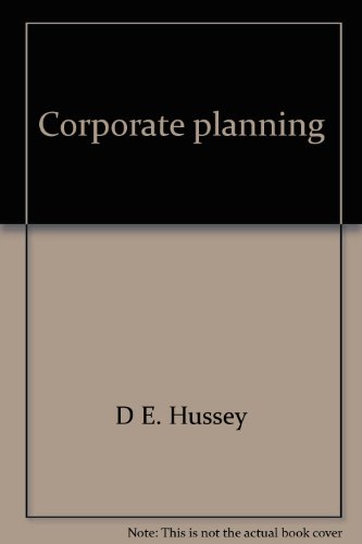 9780852588253: Corporate planning