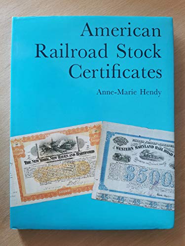 Stock image for American Railroad Stock Certificates for sale by Aladdin Books