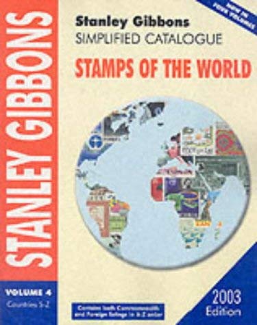 Stock image for Countries S-Z (v.4) (Stanley Gibbons Simplified Catalogue: Stamps of the World) for sale by WorldofBooks