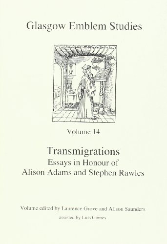 Stock image for TRANSMIGRATIONS. ESSAYS IN HONOUR OF ALISON ADAMS AND STEPHEN RAWLES for sale by Gallix