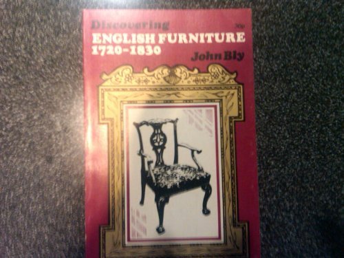 Stock image for Discovering English furniture 1720-1830 for sale by Cotswold Internet Books