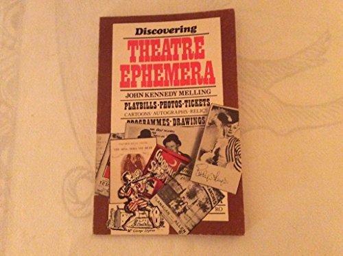 9780852632451: Theatre Ephemera (Discovering S.)