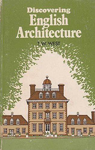 Imagen de archivo de Discovering English Architecture a la venta por RW Books