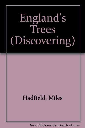 Stock image for England's Trees (Discovering) for sale by AwesomeBooks