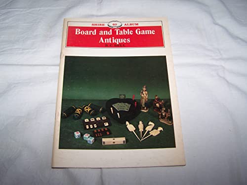 Stock image for Board and Table Game Antiques for sale by Chequamegon Books