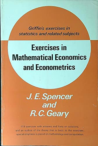 Imagen de archivo de Exercises in Mathematical Economics and Econometrics a la venta por NEPO UG