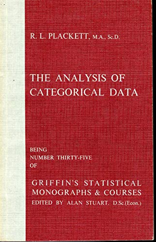 9780852642283: The analysis of categorical data (Griffin's statistical monographs and courses)