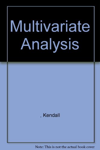 9780852642641: Multivariate Analysis