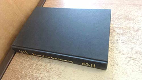 9780852642894: Manual of Crop Experimentation