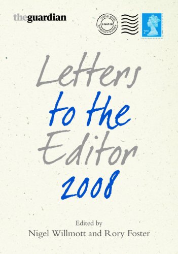 Stock image for Letters to the Editor 2008 for sale by WorldofBooks