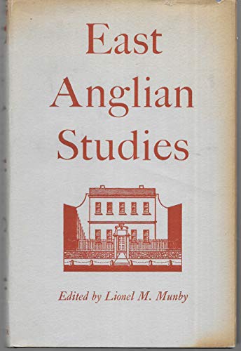 Imagen de archivo de East Anglian Studies a la venta por WorldofBooks