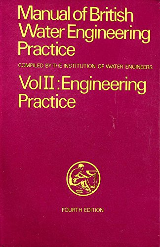 9780852700341: Manual of British Water Engineering Practice: v. 2