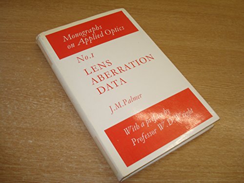 9780852741603: Lens Aberration Data (Monographs on Applied Optics)