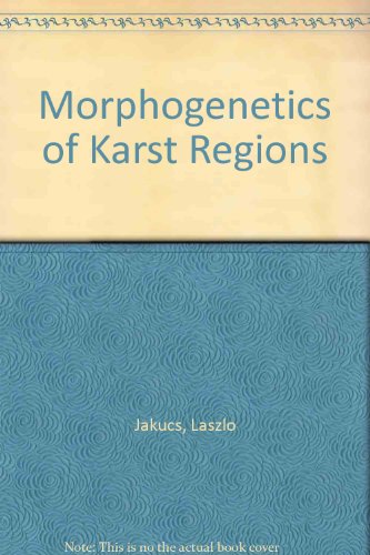 Beispielbild fr Morphogenetics of Karst Regions zum Verkauf von Anybook.com