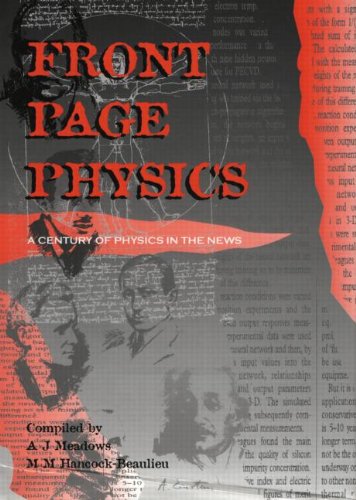 Stock image for Front Page Physics: A Century of Physics in the News for sale by WorldofBooks