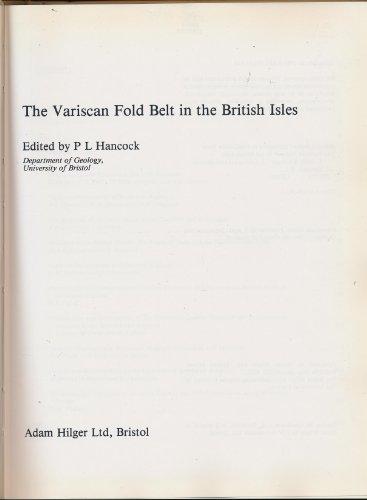 Imagen de archivo de The Variscan Fold Belt in the British Isles a la venta por Anybook.com