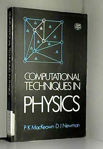 Beispielbild fr Computational Techniques in Physics zum Verkauf von Better World Books