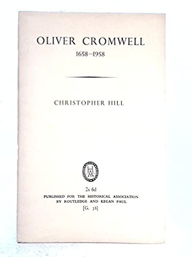 OLIVER CROMWELL 1658-1958.