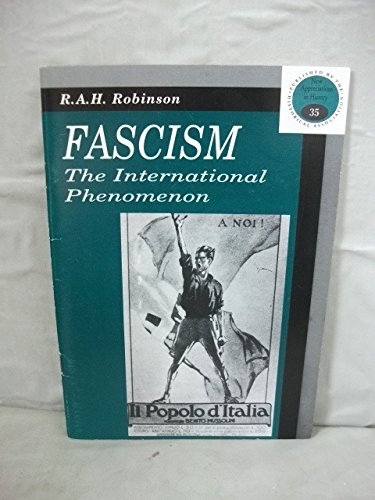 Beispielbild fr Fascism . The New International Phenomenon. New Appreciations in History 35. zum Verkauf von Sue Lloyd-Davies Books