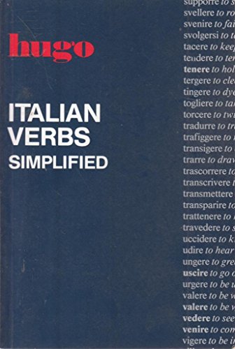 Beispielbild fr Hugo's Italian Verbs Simplified zum Verkauf von ThriftBooks-Dallas