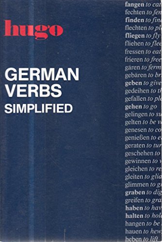 German verbs simplified Hugo's Simplified System