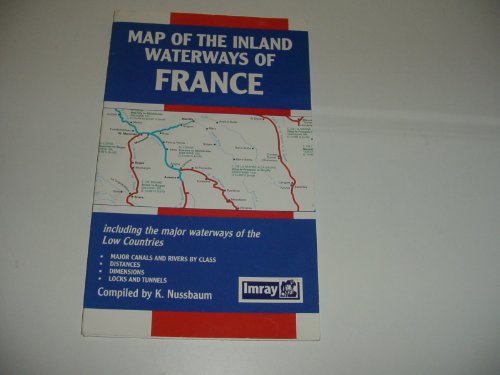 Stock image for MAP OF THE INLAND WATERWAYS OF FRANCE for sale by Amazing Book Company