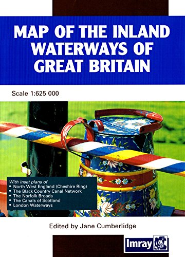 Stock image for Map of the Inland Waterways of Great Britain for sale by WorldofBooks