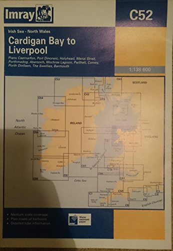 Stock image for Imray Marine Chart, C52 Cardigan Bay to Liverpool. ( 2005) for sale by The Blue Penguin