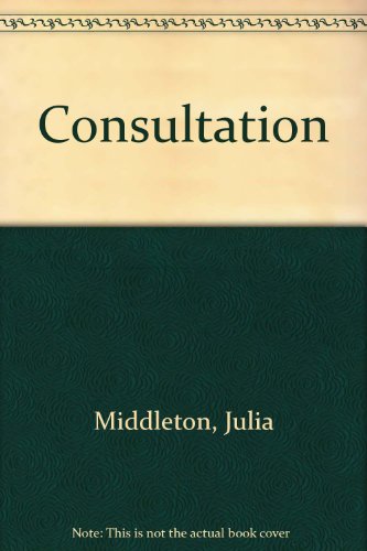 Stock image for Consultation for sale by Phatpocket Limited