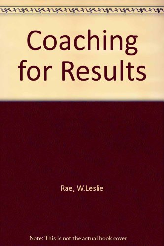 Stock image for Coaching for Results for sale by Phatpocket Limited