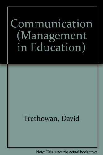 9780852904206: Communication (Management in Education)