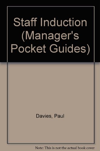 Stock image for Staff Induction (Manager's Pocket Guides) for sale by WorldofBooks