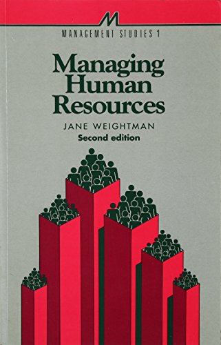 9780852925201: Managing Human Resources: Series 1