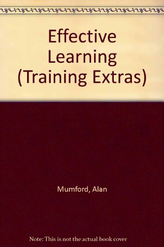 Stock image for Effective Learning (Training Extras) for sale by AwesomeBooks