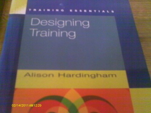 Stock image for Designing Training for sale by Better World Books Ltd