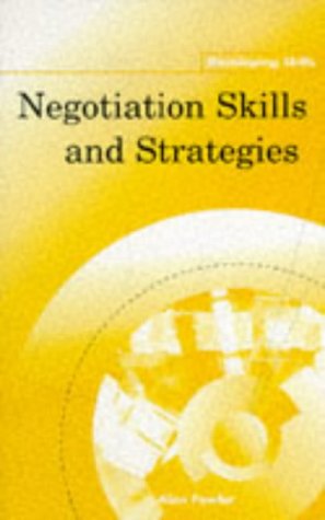 Beispielbild fr Negotiation Skills and Strategies (Developing Skills S.) zum Verkauf von WorldofBooks