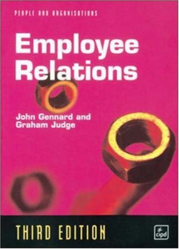 Beispielbild fr Employee Relations (People & organizations) zum Verkauf von WorldofBooks