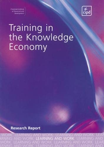 Imagen de archivo de Training in the Knowledge Economy a la venta por Better World Books Ltd