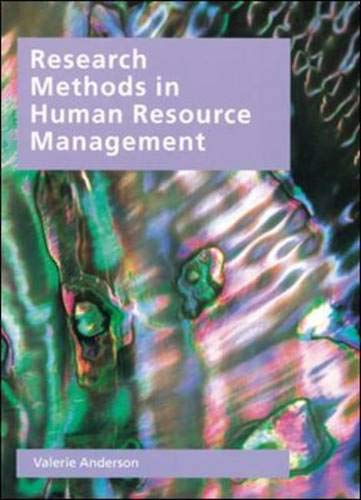 Beispielbild fr Research Methods in Human Resource Management zum Verkauf von WorldofBooks