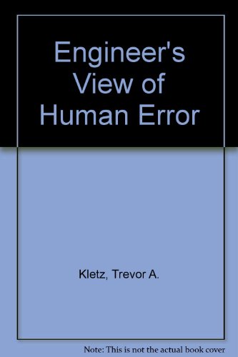 9780852951927: Engineer's View of Human Error