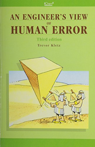 Imagen de archivo de An Engineer's View of Human Error a la venta por Phatpocket Limited