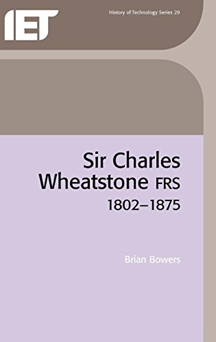 9780852961032: Sir Charles Wheatstone FRS, 1802-1875 (History and Management of Technology)