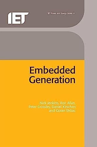 Imagen de archivo de Embedded Generation a la venta por Better World Books Ltd