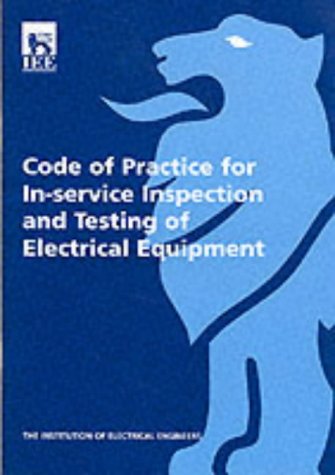 Stock image for Code of Practice for In-Service Inspection and Testing of Electrical Equipment for sale by Better World Books Ltd