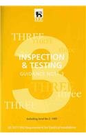 9780852969564: Guidance Note on Inspection and Testing to 16r.e (Institution of Electrical Engineers Wiring Regulations: Regulations for Electrical Installations)