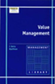 Stock image for Value Management: Achieving Genuine Quality Management for sale by Books Puddle